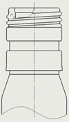 Aluminum cap drawing